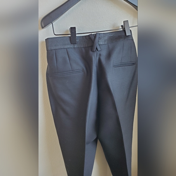 Suistudio/SuitSupply Wool Tuxedo Cigarette Pants 4 - Picture 5 of 11